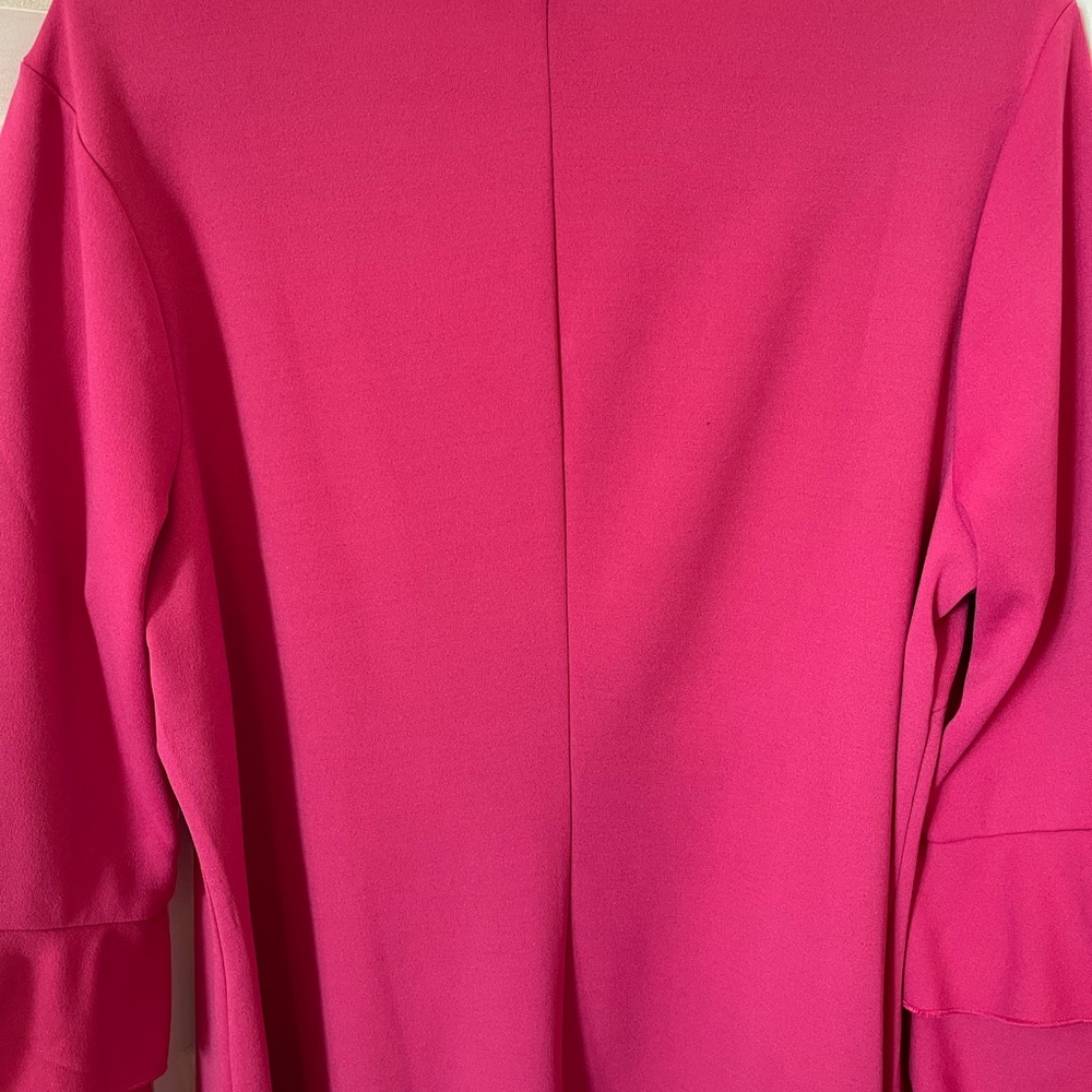 Love Squared Hot pink midi dress size 2X - Picture 6 of 8